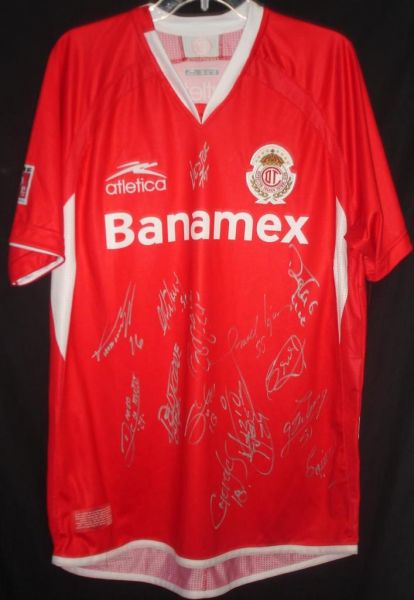 maillot équipe de deportivo toluca domicile 2008 rétro