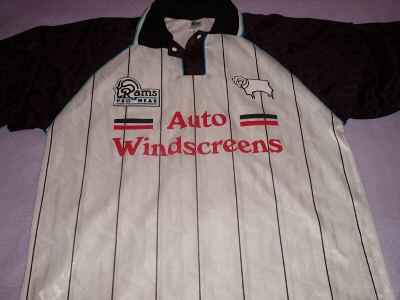 maillot équipe de derby county fc domicile 1994-1995 rétro