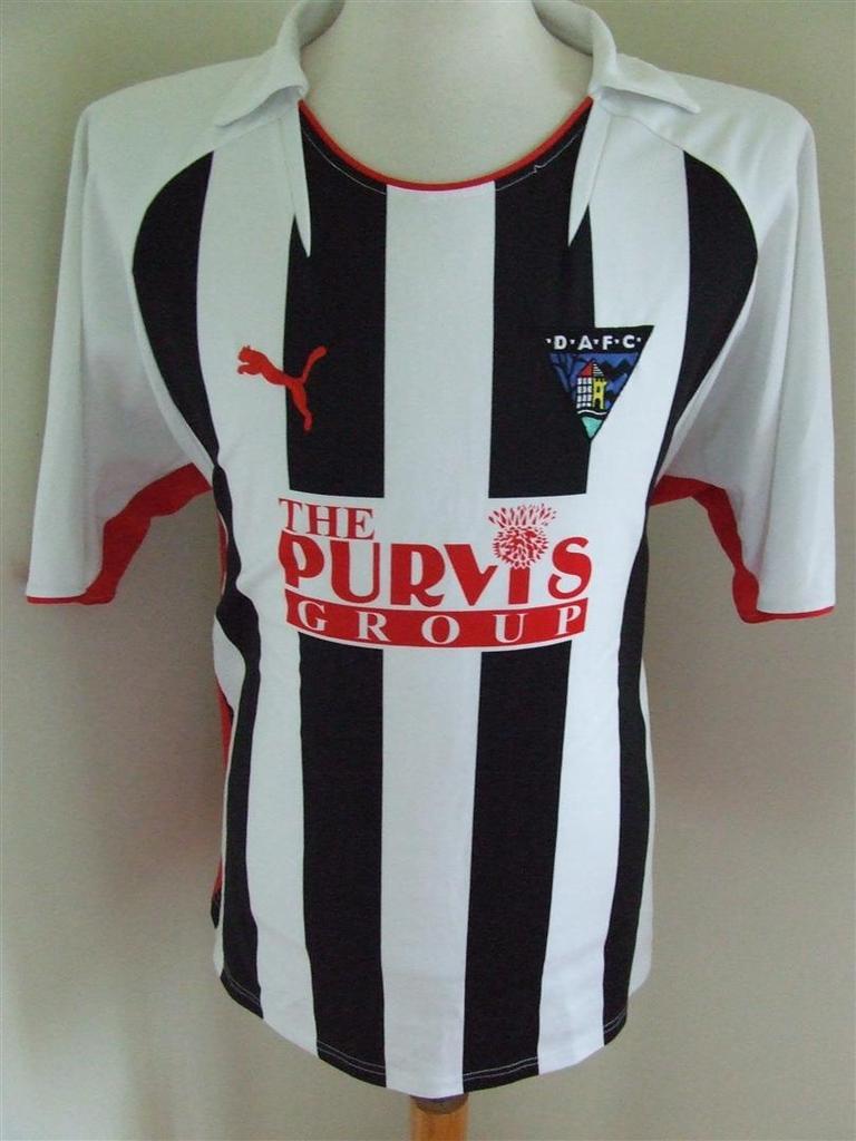 maillot équipe de dunfermline athletic domicile 2008-2009 rétro