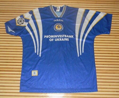 maillot équipe de dynamo kiev exterieur 1997-1998 pas cher