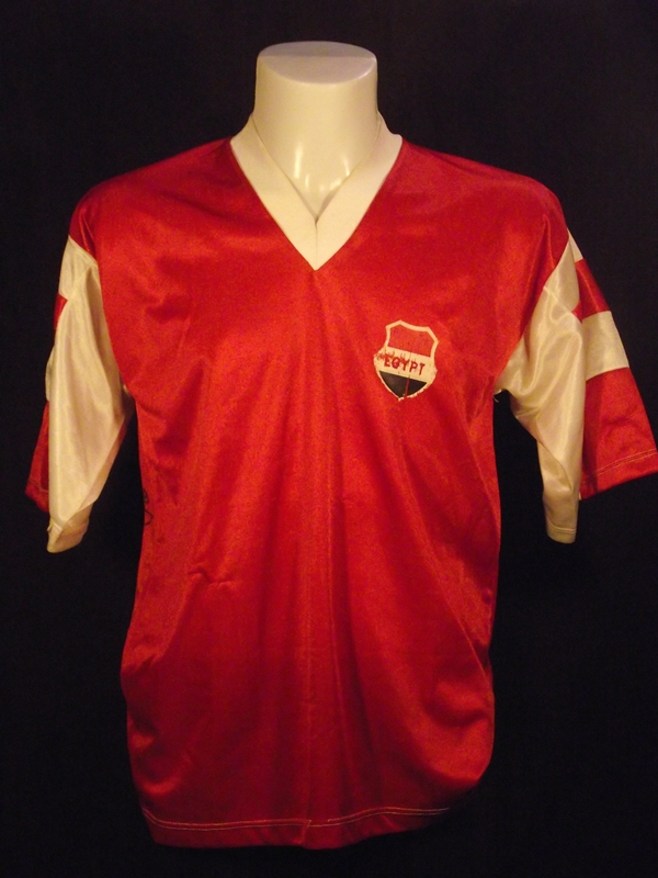 maillot équipe de égypte domicile 1988-1989 rétro