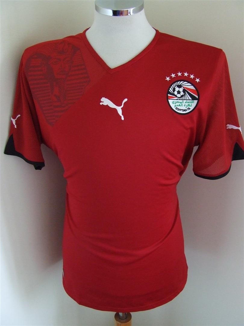 maillot équipe de égypte domicile 2010-2011 rétro