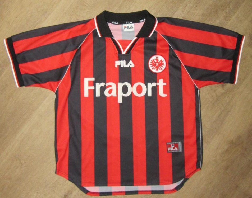 maillot équipe de eintracht francfort domicile 2002-2003 rétro