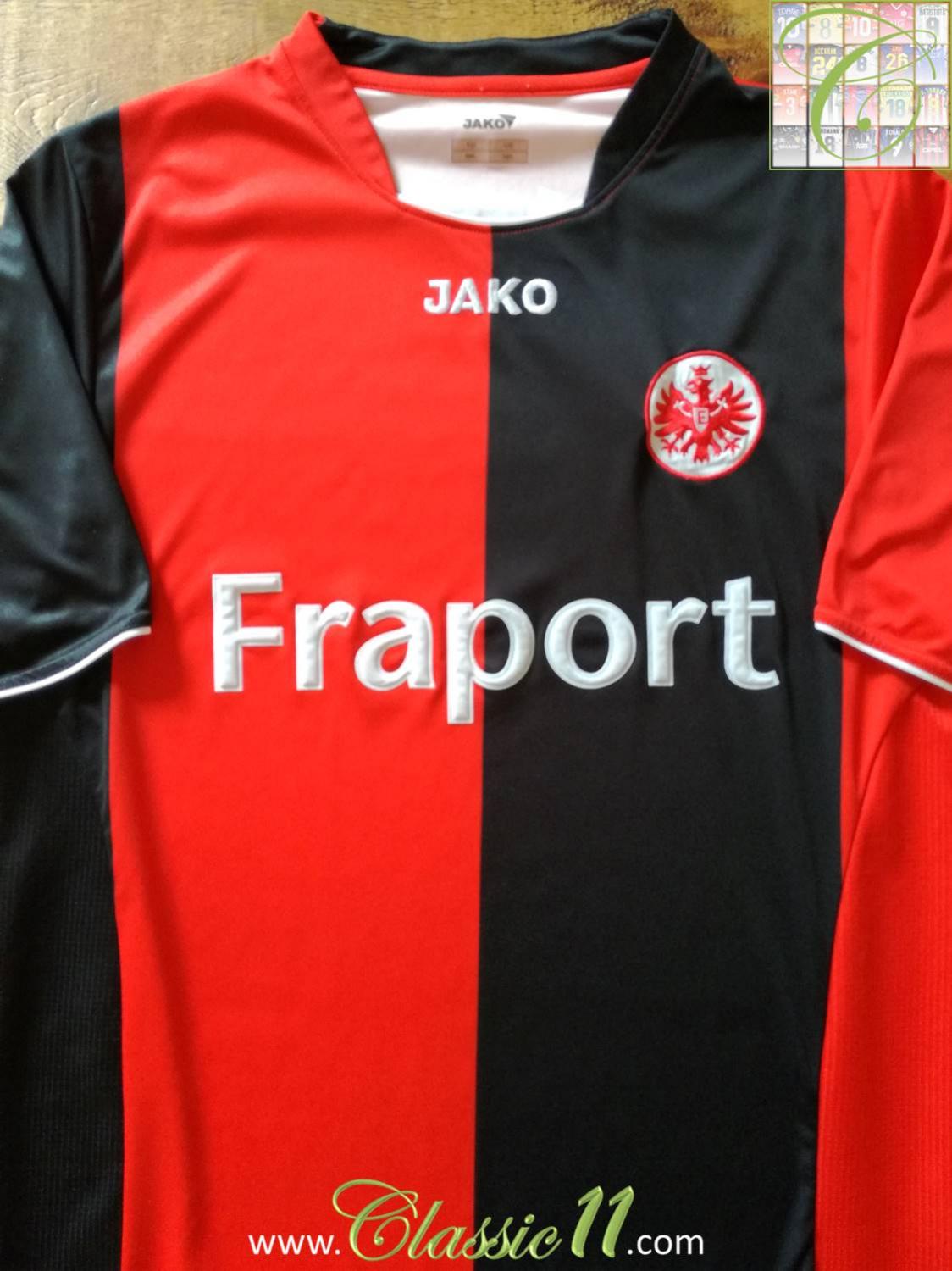 maillot équipe de eintracht francfort domicile 2007-2008 pas cher