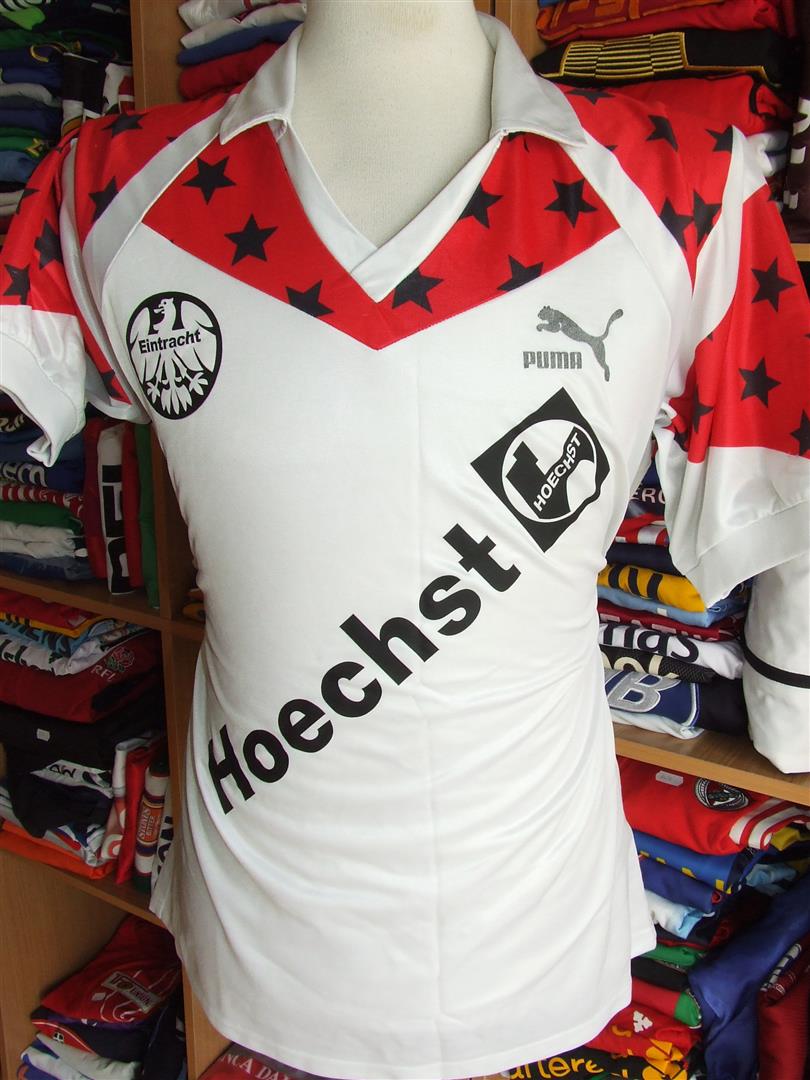 maillot équipe de eintracht francfort exterieur 1987-1990 pas cher