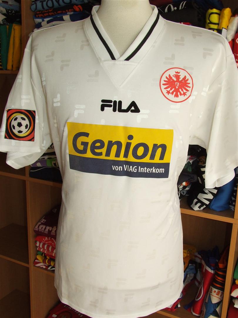 maillot équipe de eintracht francfort exterieur 2000-2001 rétro