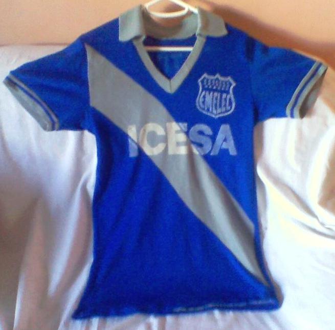 maillot équipe de emelec domicile 1979 rétro