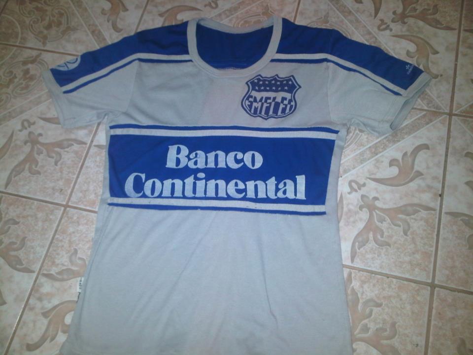 maillot équipe de emelec domicile 1984-1985 rétro