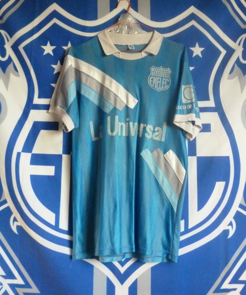 maillot équipe de emelec domicile 1991 rétro