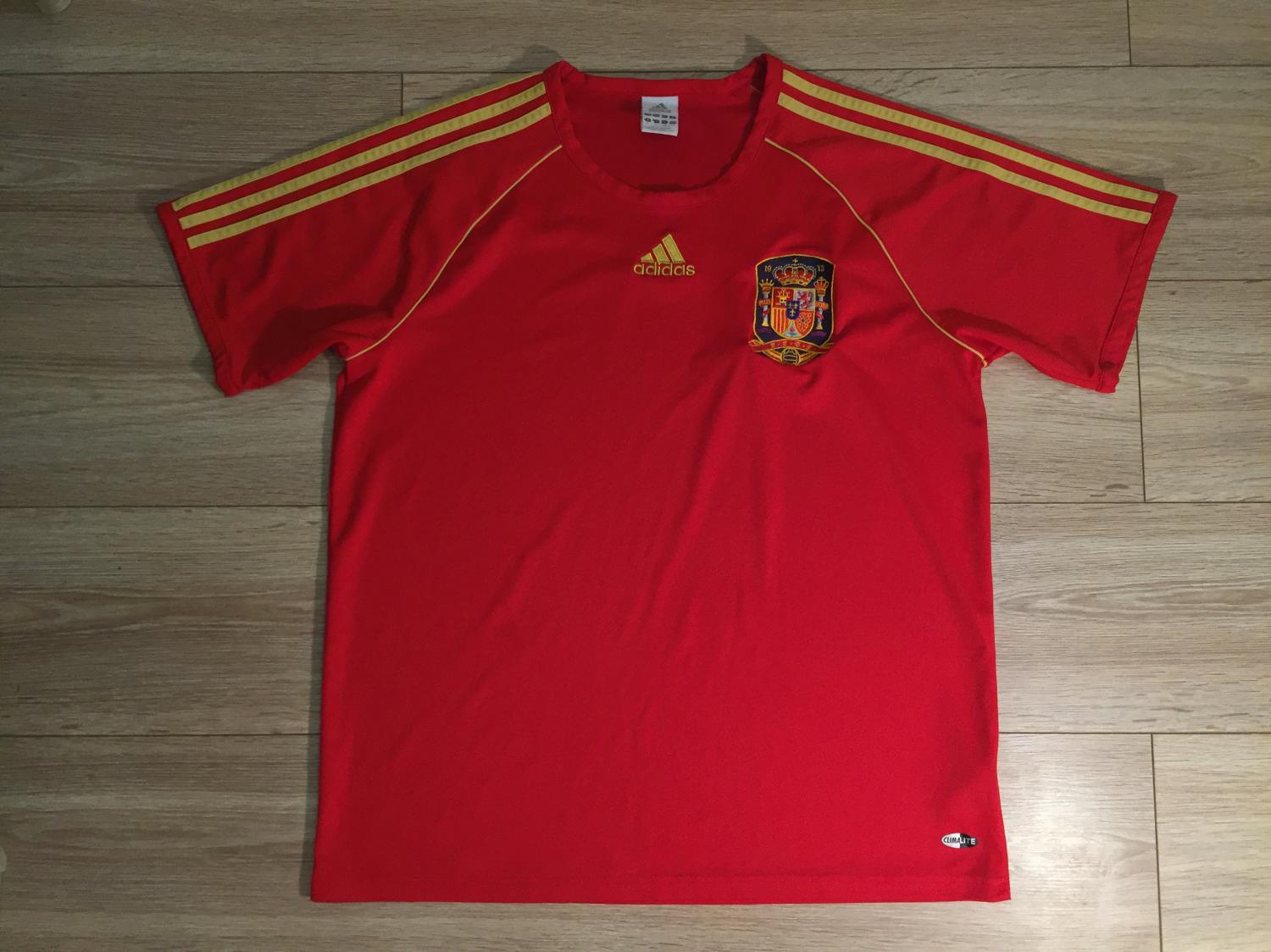 maillot équipe de espagne domicile 2008 pas cher