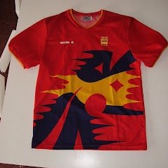 maillot équipe de espagne réplique 1992 pas cher