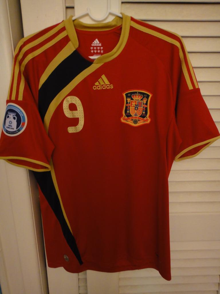 maillot équipe de espagne réplique 2009-2010 pas cher