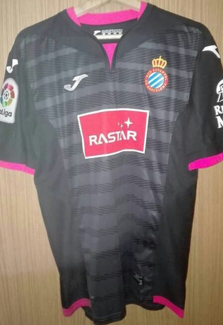 maillot équipe de espanyol barcelone third 2016-2017 rétro