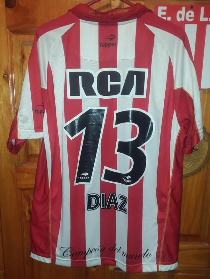 maillot équipe de estudiantes de la plata domicile 2009-2010 pas cher