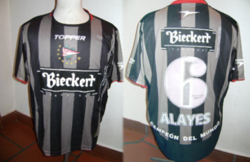 maillot équipe de estudiantes de la plata exterieur 2006-2007 rétro