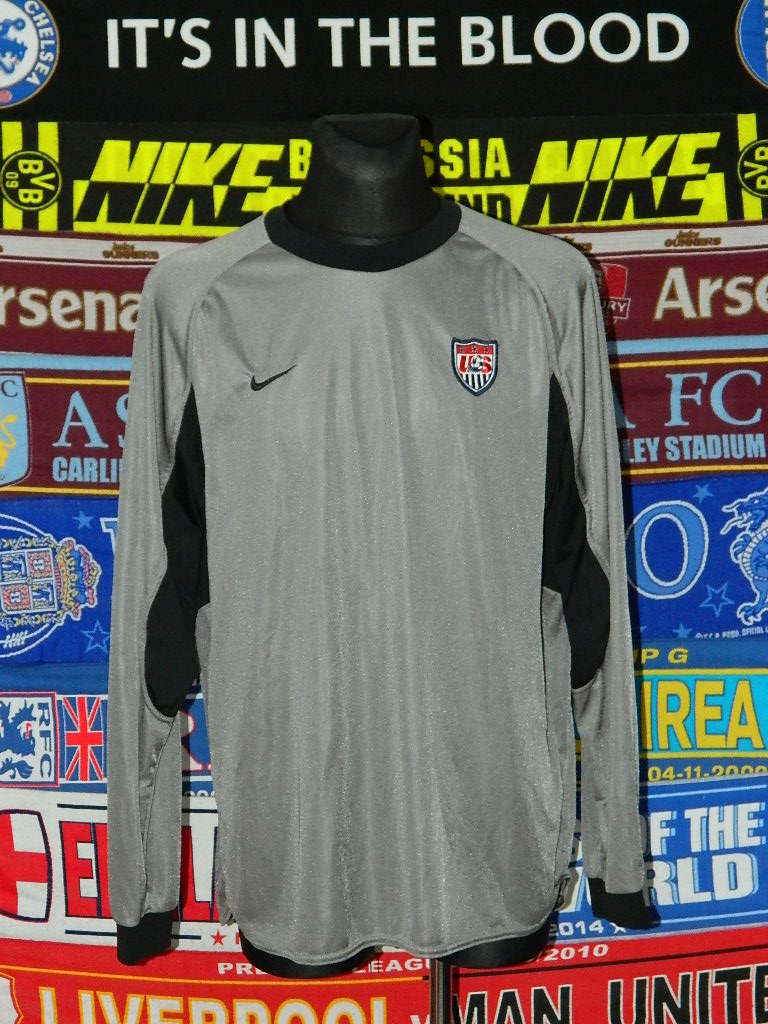 maillot équipe de états-unis gardien 2001-2002 rétro