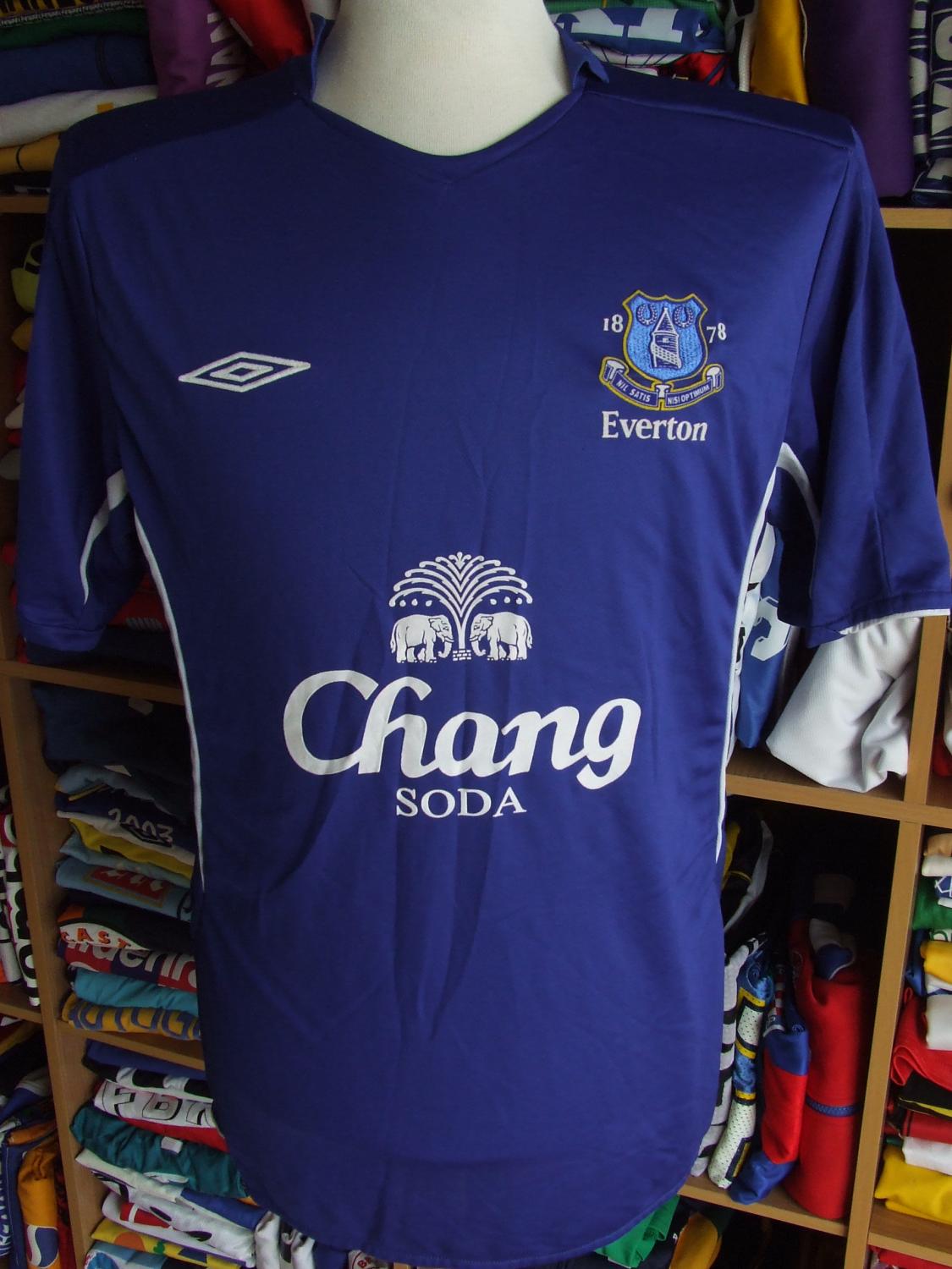 maillot équipe de everton fc particulier 2005-2006 pas cher