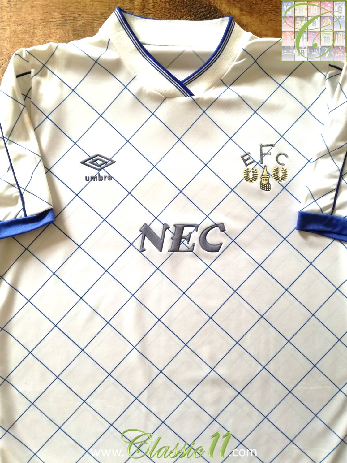 maillot équipe de everton fc third 1992-1993 pas cher