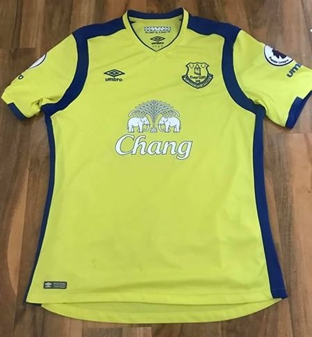 maillot équipe de everton fc third 2016-2017 pas cher