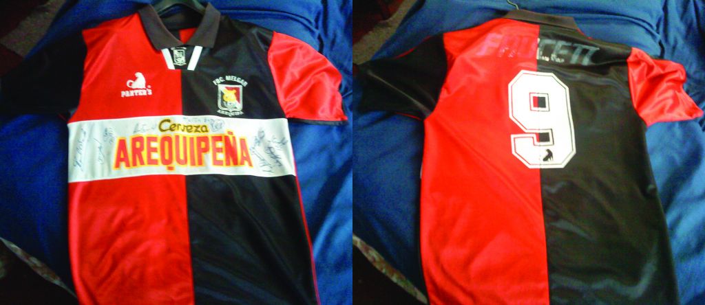 maillot équipe de fbc melgar domicile 1995 pas cher