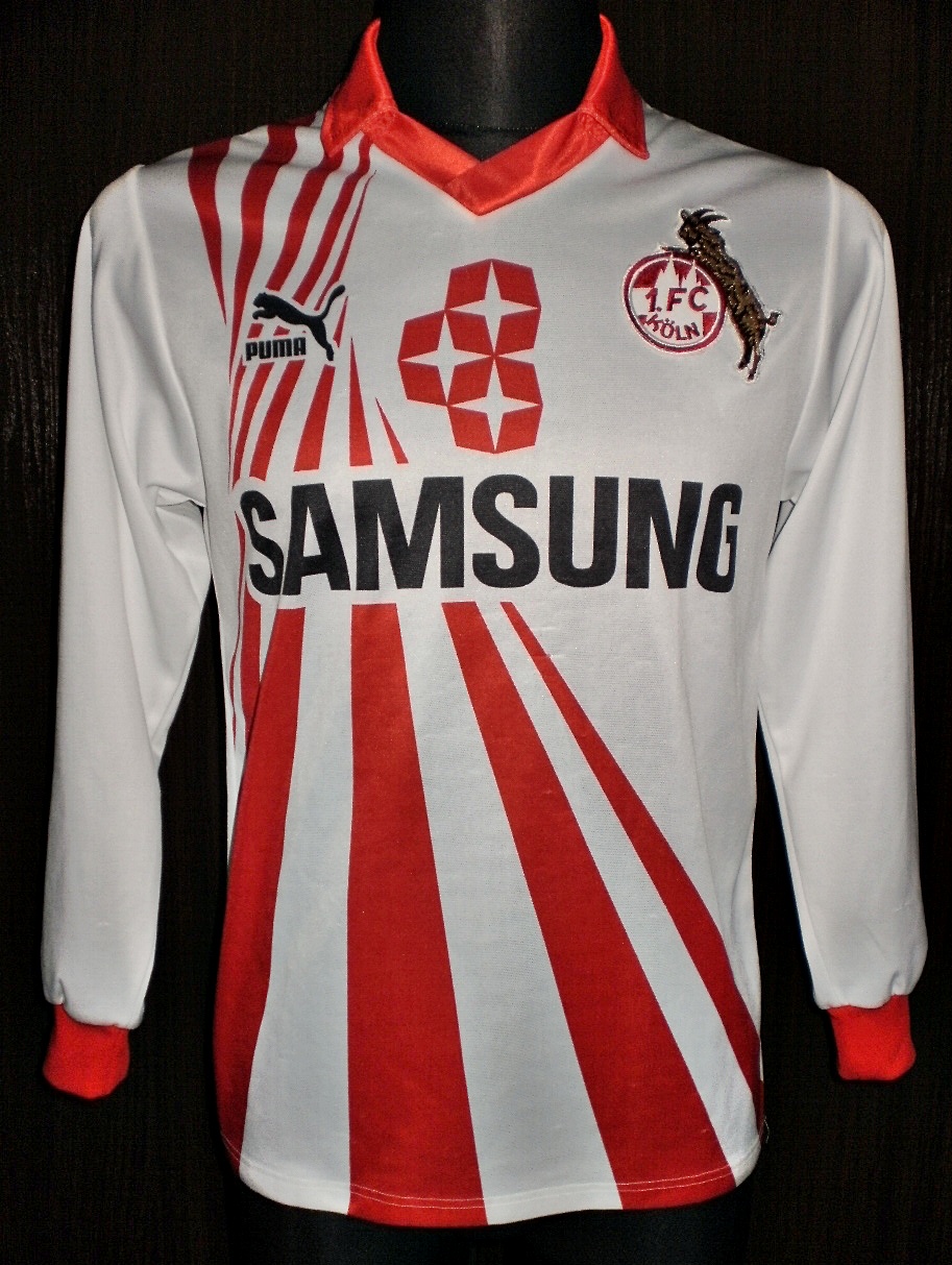 maillot équipe de fc cologne domicile 1990-1991 pas cher