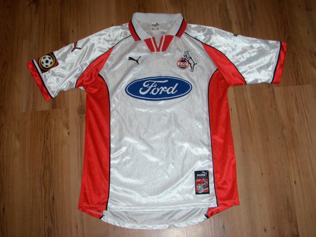 maillot équipe de fc cologne domicile 1998-1999 rétro