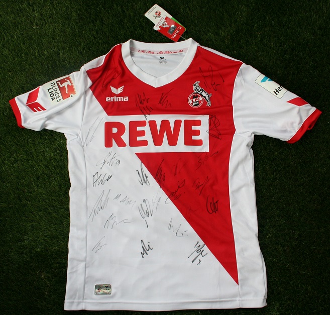 maillot équipe de fc cologne domicile 2014-2015 rétro