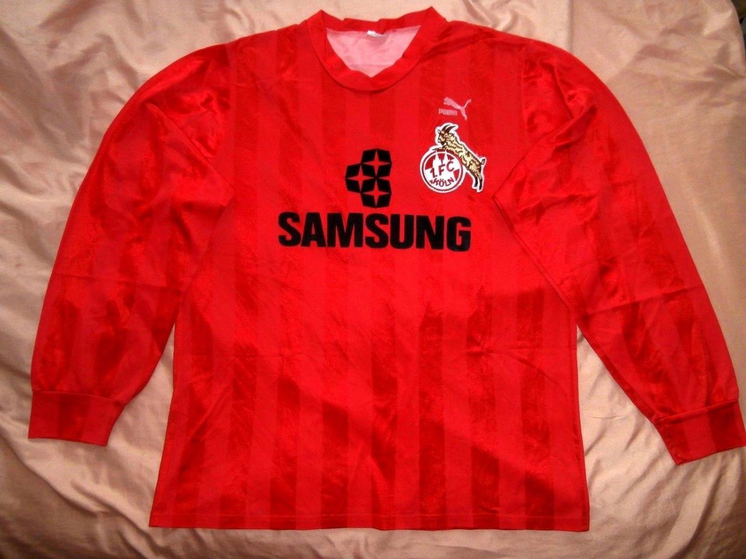 maillot équipe de fc cologne réplique 1988-1989 pas cher