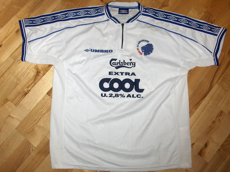 maillot équipe de fc copenhague domicile 1999-2000 rétro