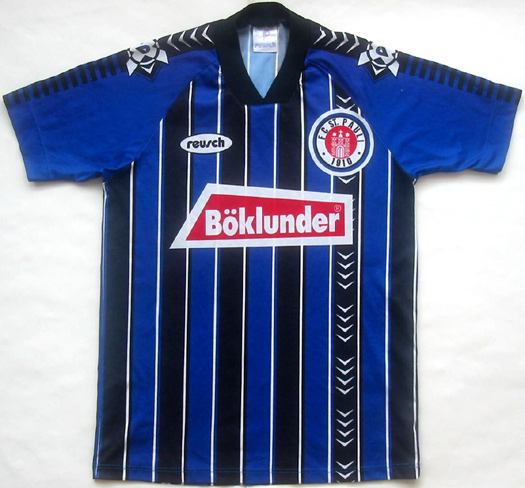 maillot équipe de fc sankt pauli exterieur 1996-1997 pas cher