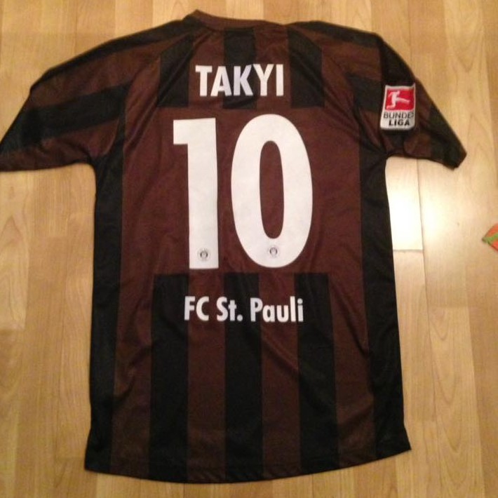 maillot équipe de fc sankt pauli exterieur 2011-2012 rétro