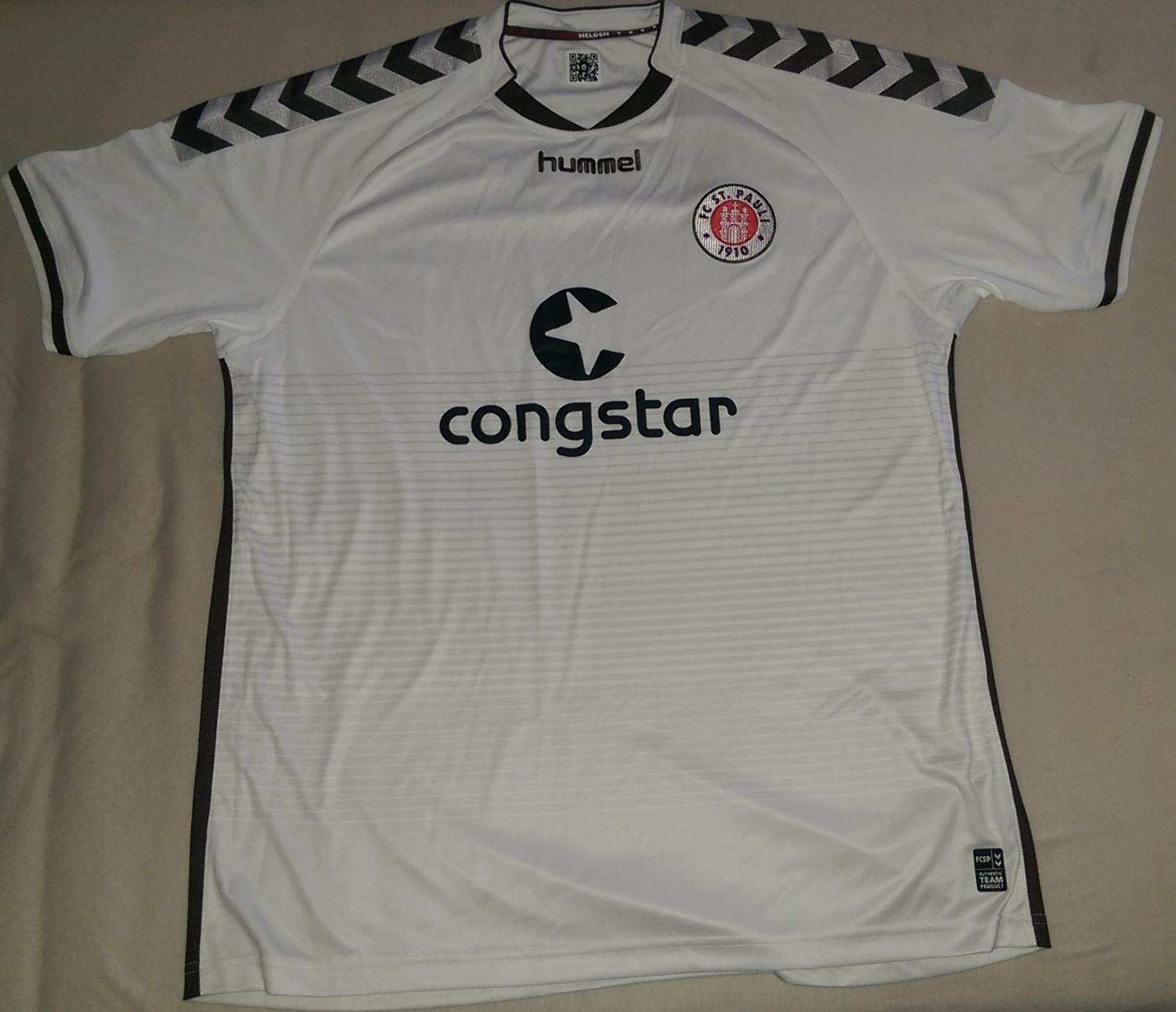 maillot équipe de fc sankt pauli exterieur 2014-2015 rétro