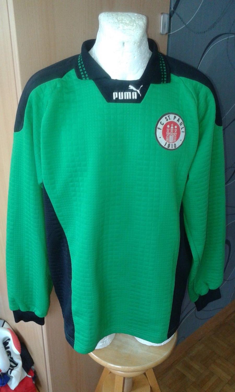 maillot équipe de fc sankt pauli gardien 1997-1999 pas cher