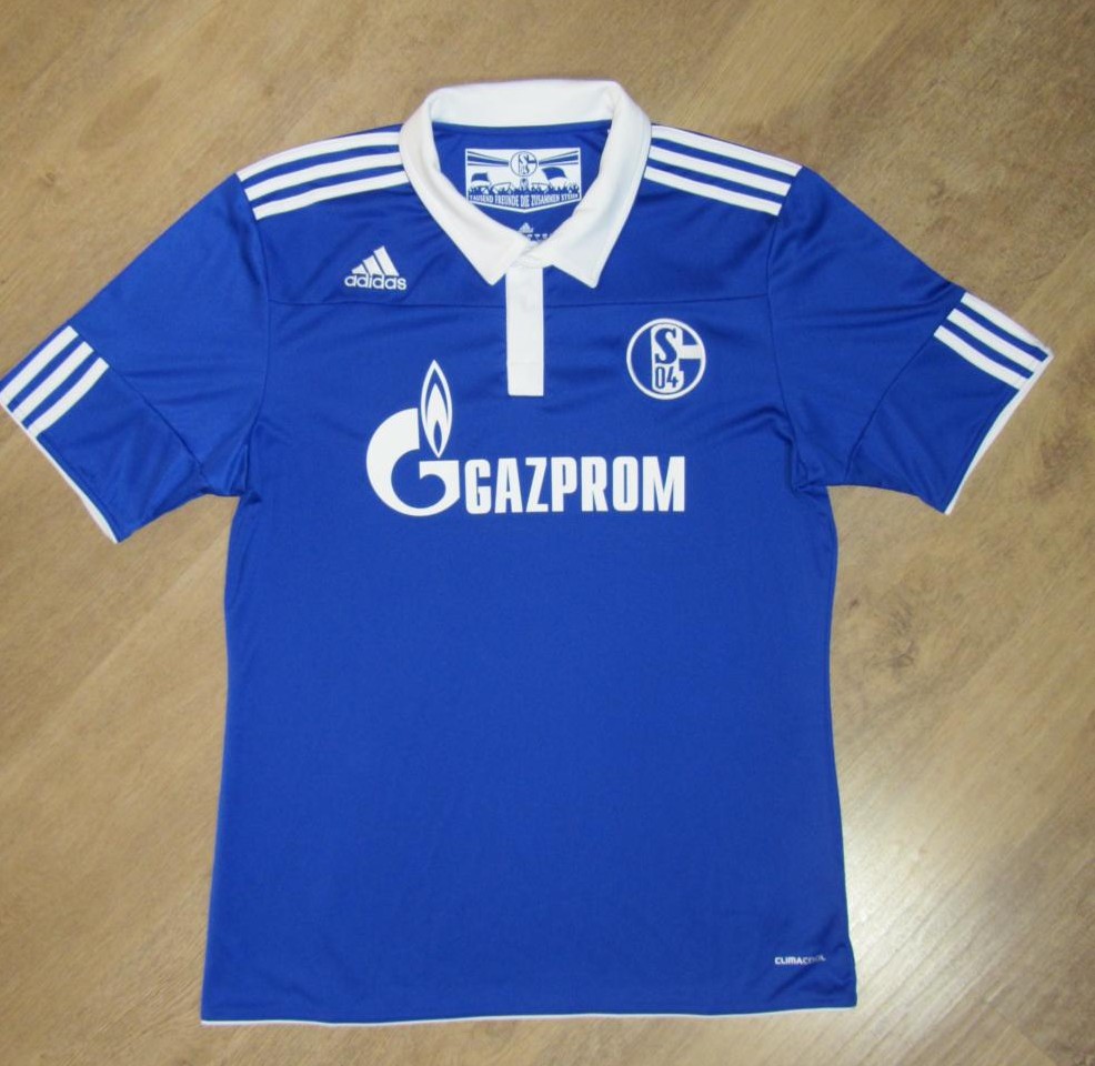 maillot équipe de fc schalke 04 domicile 2011-2012 rétro