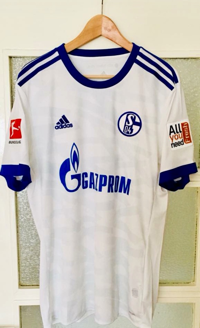 maillot équipe de fc schalke 04 exterieur 2016-2018 pas cher