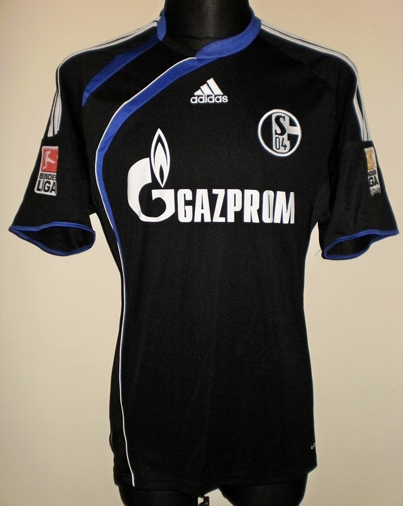 maillot équipe de fc schalke 04 third 2009-2010 rétro