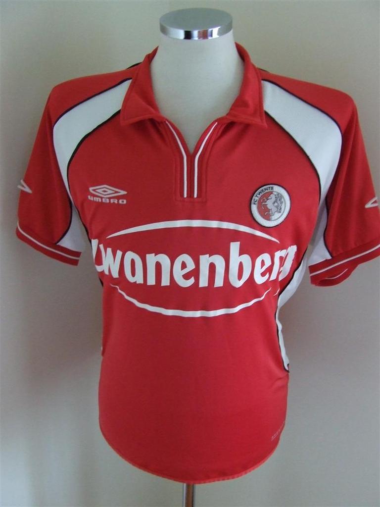 maillot équipe de fc twente domicile 2002-2003 rétro