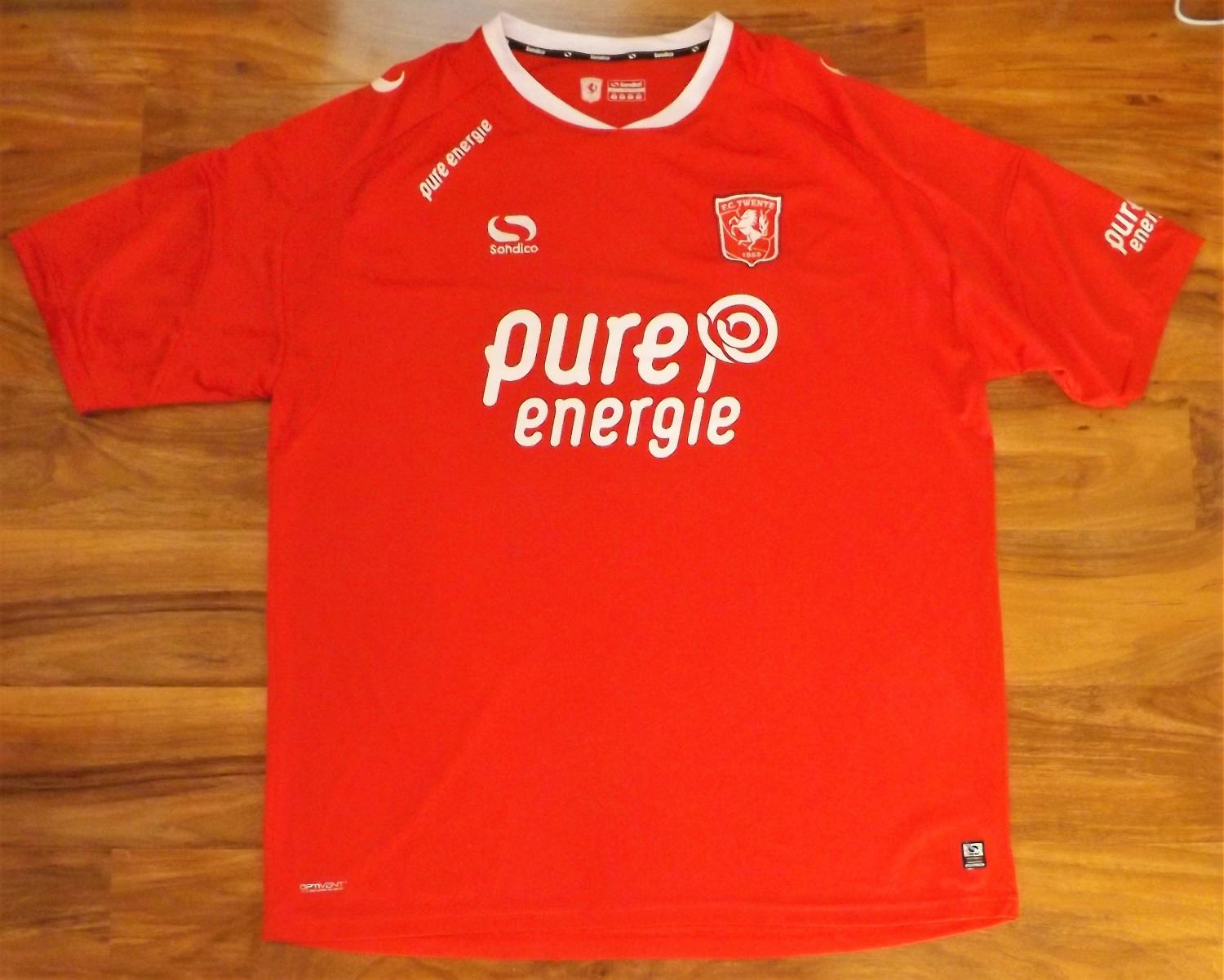 maillot équipe de fc twente domicile 2016-2017 rétro