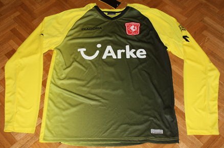 maillot équipe de fc twente gardien 2010-2011 rétro