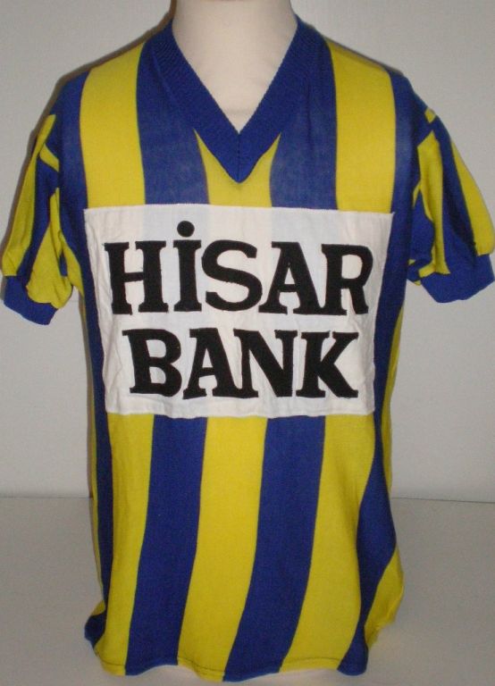 maillot équipe de fenerbahçe sk domicile 1983-1984 rétro