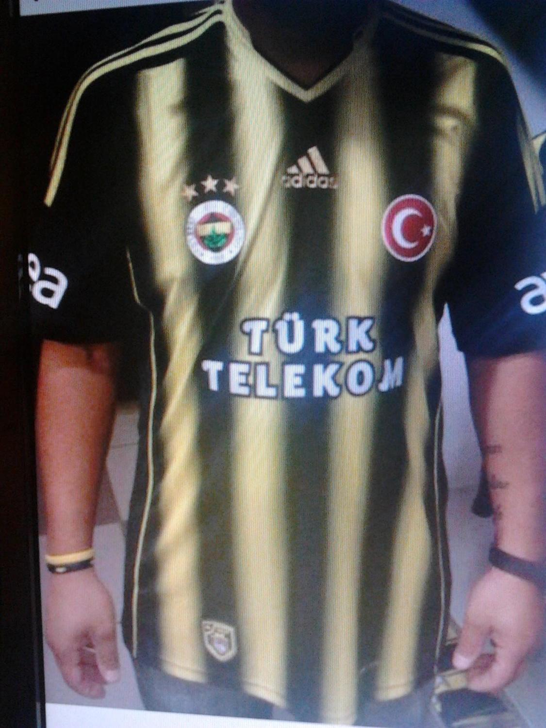 maillot équipe de fenerbahçe sk domicile 2013-2014 rétro