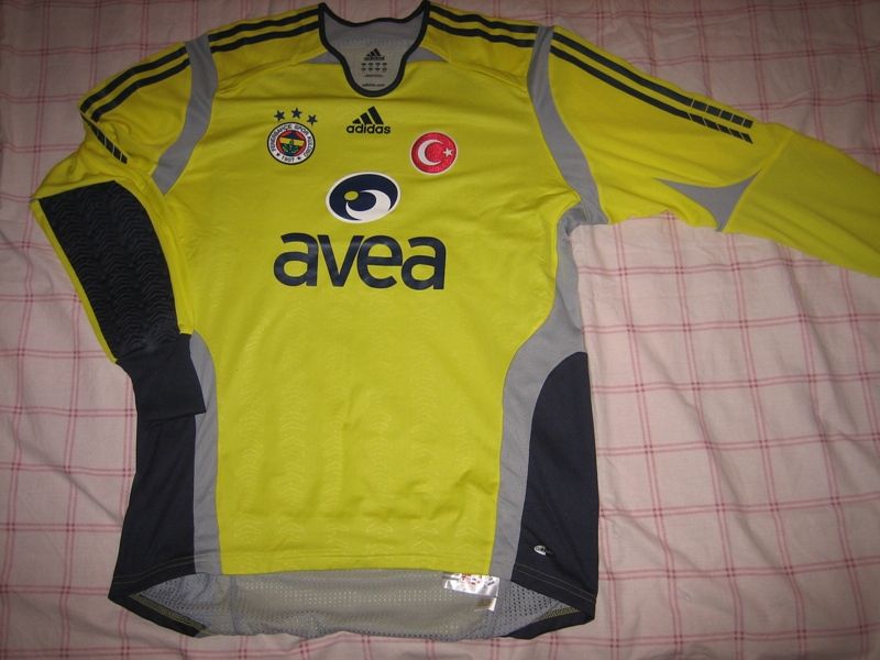 maillot équipe de fenerbahçe sk gardien 2005-2006 rétro