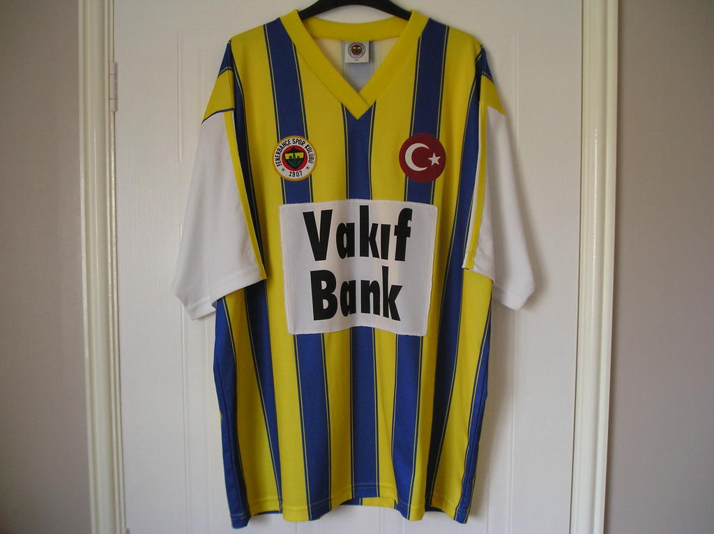 maillot équipe de fenerbahçe sk réplique 1996-1997 pas cher