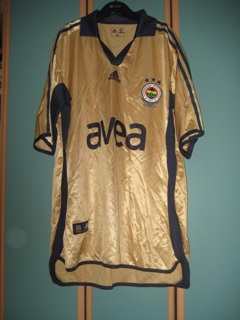 maillot équipe de fenerbahçe sk réplique 2006-2007 rétro