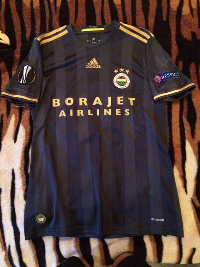 maillot équipe de fenerbahçe sk réplique 2016-2017 rétro