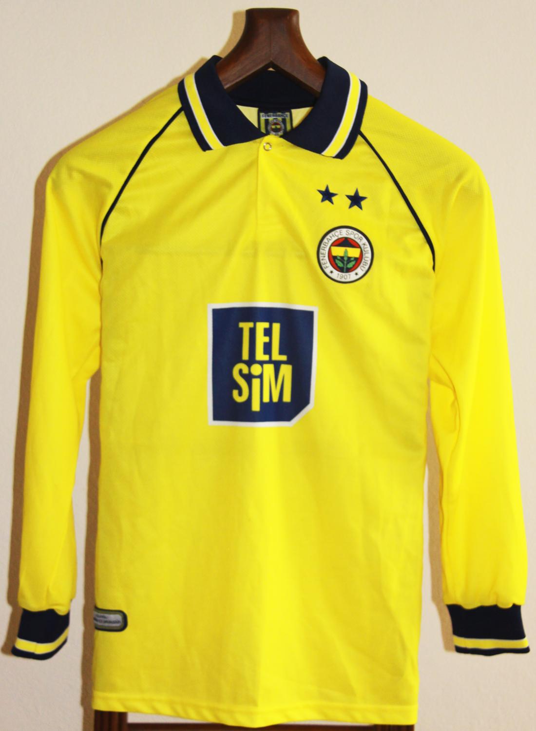 maillot équipe de fenerbahçe sk third 2000-2001 rétro