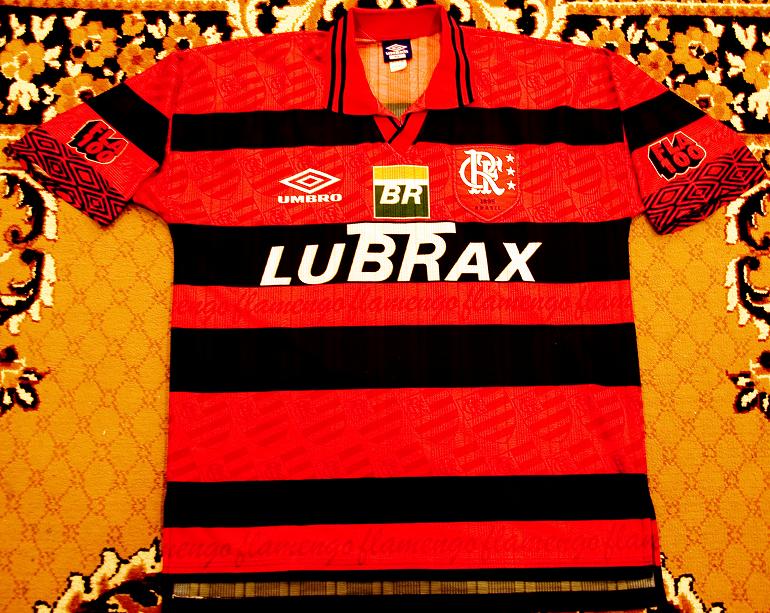 maillot équipe de flamengo domicile 1997-1998 rétro