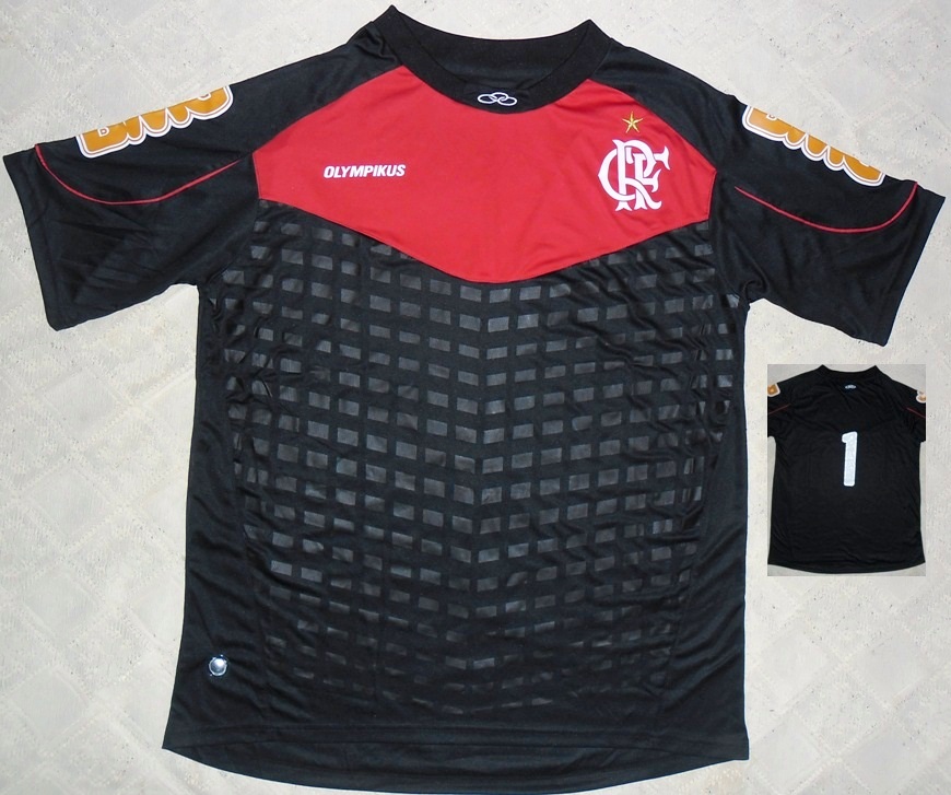 maillot équipe de flamengo gardien 2011 rétro