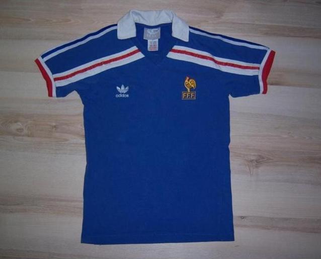 maillot équipe de france domicile 1986 rétro