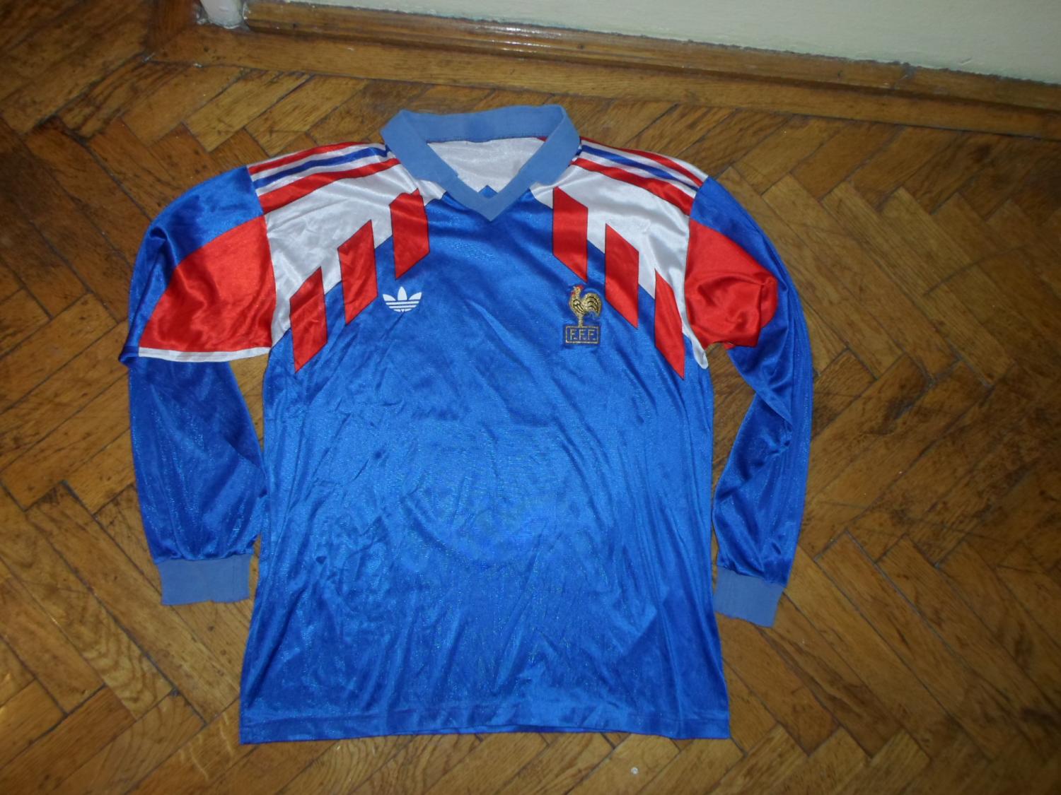 maillot équipe de france domicile 1990-1992 rétro